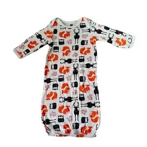 Hudson Baby 0-6 Months Cotton Gown Unisex